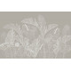 Фотообои Листья тонкие белые 13-724-S-Песок