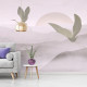 Фотообои 3D Горы в тумане