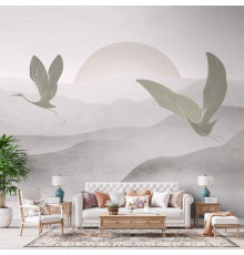 Фотообои 3D Горы в тумане