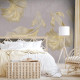 Фотообои Рыбы золотистые в гостиную