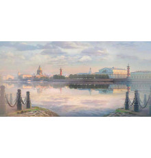 Фотообои Вид на набережную Санкт Петербурга