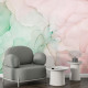 Фотообои Бирюзовая акварель