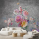 Фотообои Попугаи в цветах