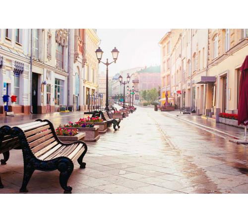 Фотообои Улочка арбата