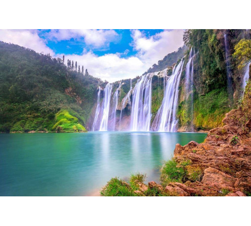 Фотообои Водопад цзюлун в Луопинсянь, Китай